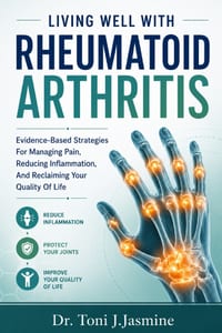 Living Well With Rheumatoid Arthritis: Evidence-Based Strategies For Managing Pain, Reducing Inflammation, And Reclaiming Your Quality Of Life cover