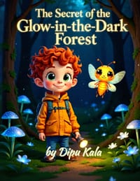 The Secret of the Glow-in-the-Dark Forest: A Magical Nature Adventure About Facing Fears, Mindfulness, and the Wonders of the Night cover