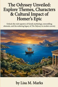 The Odyssey Unveiled: Explore Themes, Characters & Cultural Impact of Homer's Epic: A Deep Dive for Students & Literature Enthusiasts into the Classic cover