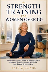 Strength Training for Women Over 60: A Beginner-Friendly Guide to Building Muscle, Improving Balance, Increasing Mobility, and Staying Strong for Life cover