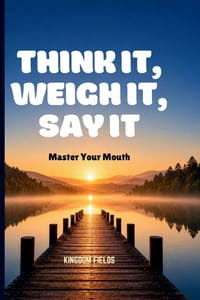 Think It, Weigh It, Say It: Master Your Mouth cover