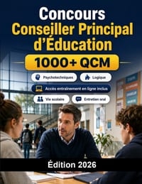 Concours Conseiller Principal d'Éducation 2026: CPE Éducation Nationale: QCM, sciences de l'éducation, vie scolaire, dossier et entretien oral cover
