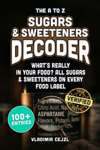 The A to Z Sugars & Sweeteners Decoder: Spot Every Hidden Sugar and Sweetener on Your Food Label, with Each One Explained cover