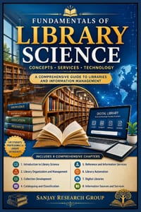 Library Science: A Comprehensive Guide to Libraries and Information Management cover