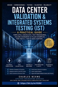 Data Center Validation Template cover