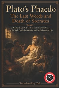 Plato's Phaedo: The Last Words and Death of Socrates (Modern English Translation): Plato's Dialogue on the Soul, Death, Immortality, and the Philosoph cover