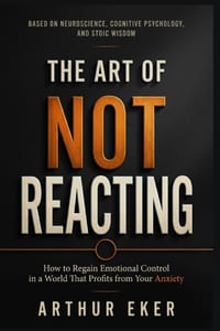 The Art of Not Reacting: How to Regain Emotional Control in a World That Profits from Your Anxiety cover