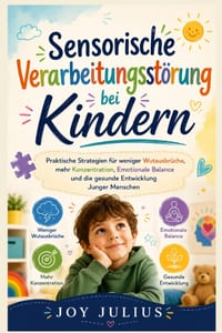 Sensorische Verarbeitungsstörung bei Kindern: Praktische Strategien für weniger Wutausbrüche, mehr Konzentration, Emotionale Balance und die gesunde E cover