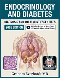Endocrinology and Diabetes Diagnosis and Treatment Essentials: A Clinical Guide to Hormonal Disorders, Glycemic Control, and Long-Term Management cover