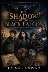 The Shadow of the Black Falcon: Adventure of the Khan Detective Files cover