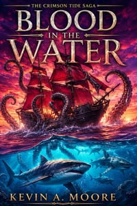 The Crimson Tide Saga Blood in the Water: Book 3 cover