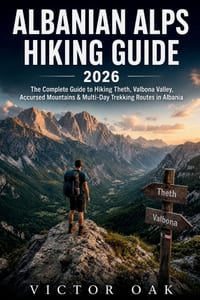 Albanian Alps Hiking Guide 2026: The Complete Guide to Hiking Theth, Valbona Valley, Accursed Mountains & Multi-Day Trekking Routes in Albania cover