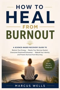 How to Heal From Burnout: A Science-Based Recovery Guide to Restore Your Energy, Rewire Your Nervous System, Overcome Emotional Exhaustion.: Rebuild Y cover
