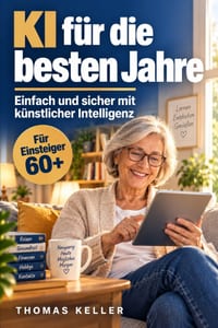 KI für die besten Jahre: Wie Sie künstliche Intelligenz einfach und sicher für sich nutzen cover