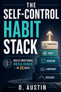 The Self-Control Habit Stack: Build Emotional Resilience in 30 Days cover