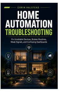 Home Automation Troubleshooting: Fix Unreliable Devices, Broken Routines, Weak Signals, and Confusing Dashboards cover