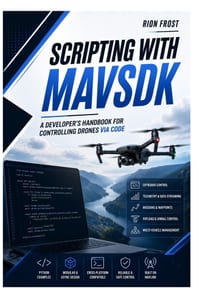 Scripting with MAVSDK: A Developer's Handbook for Controlling Drones via Code cover