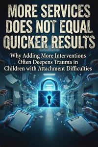 More Services Does Not Equal Quicker Results: Why Adding More Interventions Often Deepens Trauma in Children with Attachment Difficulties cover