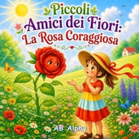 Piccoli Amici dei Fiori: La Rosa Coraggiosa: Una dolce storia sul coraggio, la fiducia in sé stessi e l'essere coraggiosi anche quando si ha paura cover