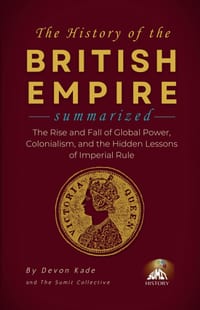 THE HISTORY OF THE BRITISH EMPIRE Summarized: The Rise and Fall of Global Power, Colonialism, and the Hidden Lessons of Imperial Rule cover