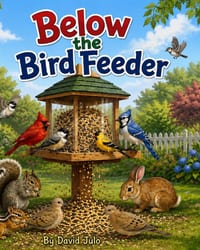 Below the Brid Feeder: Below the Bird Feeder cover