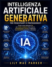 Intelligenza artificiale generativa per principianti e professionisti: Scopri come utilizzare l'IA per creare contenuti, fare ricerca, automatizzare i cover