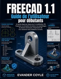 FreeCAD 1.1 Guide de l'utilisateur pour débutants cover