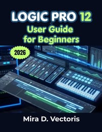 Logic Pro 12 User Guide for Beginners: Learn Recording, Song Arrangement, Sound Design, Effects Processing, and Studio Workflow cover