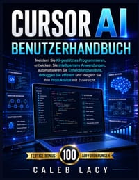Cursor AI Benutzerhandbuch: Meistern Sie KI-gestütztes Programmieren, entwickeln Sie intelligentere Anwendungen, automatisieren Sie Entwicklungsabläuf cover