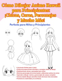 Cómo Dibujar Anime Kawaii para Principiantes: ¡Chicas, Caras, Personajes y Mucho Más!: Perfecto para Niños y Principiantes cover
