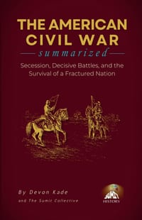 THE AMERICAN CIVIL WAR Summarized: Secession, Decisive Battles, and the Survival of a Fractured Nation cover