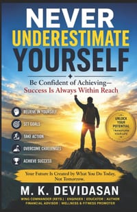 Never Underestimate Yourself: Be Confident of Achieving-Success Is Always Within Reach cover
