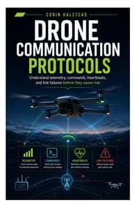 Drone Communication Protocols: Understand telemetry, commands, heartbeats, and link failures before they cause risk. cover