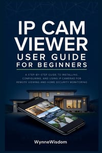 IP Cam Viewer User Guide for Beginners: A step-by-step guide to installing, configuring, and using IP cameras for remote viewing and home security mon cover