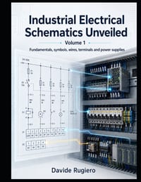 Industrial Electrical Schematics Unveiled - Volume 1: Fundamentals, Symbols, Wires, Terminal Blocks and Power Distribution cover