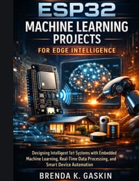 ESP32 Machine Learning Projects for Edge Intelligence: Designing Intelligent IoT Systems with Embedded Machine Learning, Real-Time Data Processing, an cover