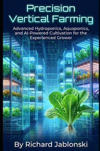 Precision Vertical Farming: Advanced Hydroponics, Aquaponics, and AI-Powered Cultivation for the Experienced Grower cover