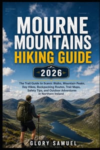 Mourne Mountains Hiking Guide 2026: The Complete Trail Guide to Scenic Walks, Mountain Peaks, Day Hikes, Backpacking Routes, Trail Maps, Safety Tips, cover