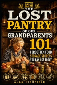 The Lost Pantry of Our Grandparents: 101 Forgotten Food Storage Secrets You Can Use Today 7, 30 and 90 Day Pantry Plans Your Old Time Household No Ele cover