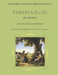 PARTITA II e III per chitarra: dalle 18 partite per gallichone cover