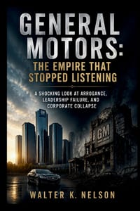 General Motors: The Empire That Stopped Listening: A Shocking Look at Arrogance, Leadership Failure, and Corporate Collapse cover
