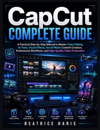 CapCut Complete Guide: A Practical Step-by-Step Manual to Master Video Editing, AI Tools, Visual Effects, Social Media Content Creation, Professional cover