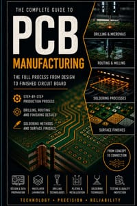 PCB Production & Manufacturing: From Design Files to Real Electronic Products cover