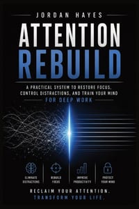 Attention Rebuild: A Practical System to Restore Focus, Control Distractions, and Train Your Mind for Deep Work cover