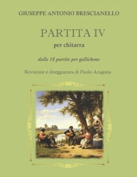 PARTITA IV per chitarra: dalle 18 partite per gallichone cover
