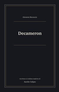 Decameron: Riscrittura in italiano moderno cover