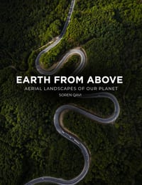 Earth from Above: Aerial Landscapes of Our Planet: Drone Photography Coffee Table Book, Abstract Earth Patterns, Aerial Views of Nature, Breathtaking cover