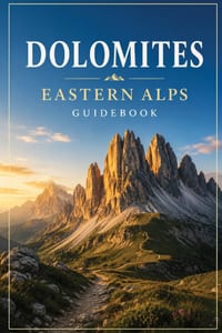 Dolomites Eastern Alps Guidebook: Tre Cime, Alta Via Routes & Mountain Hiking Trails cover