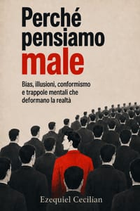 Perché Pensiamo Male: Bias, illusioni, conformismo e trappole mentali che deformano la realtà cover