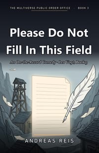Please Do Not Fill In This Field: An On-the-Record Comedy - Leo Vogt, Book 3 cover